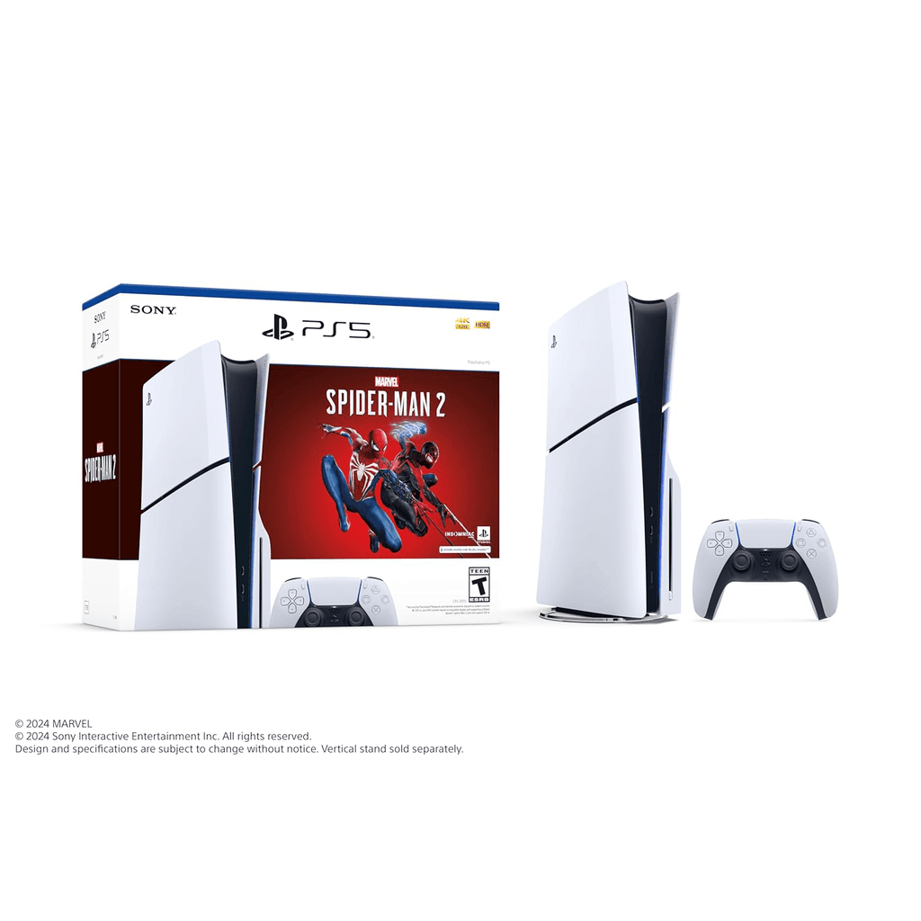 PlayStation 5 Console - Marvels Spider-Man 2 Bundle (slim) PS5