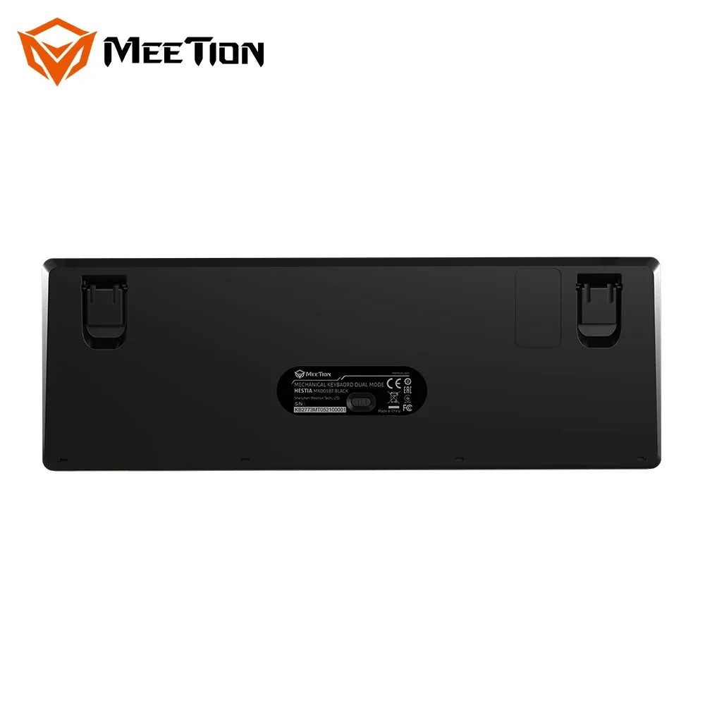 MEETION 61 Keys Keyboard 60% RGB LED Backlit Mechanical Keyboard Teclado Gamer Wired  Mini Gaming Keyboard