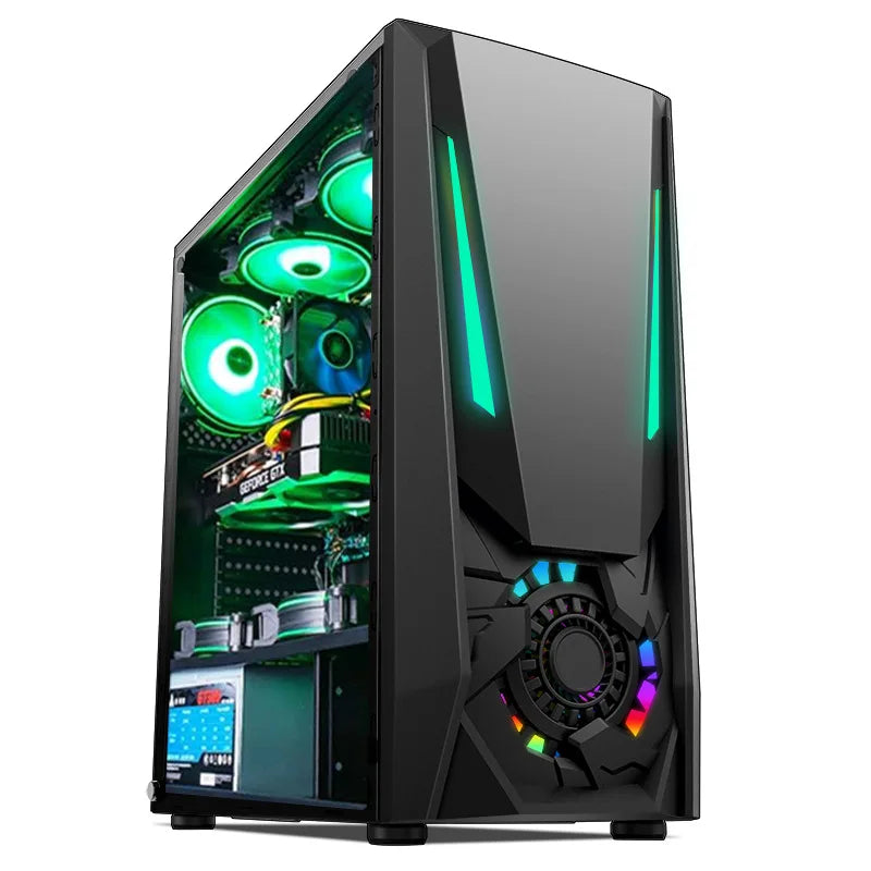 Pc gamer i7 CPU Office Desktop Computer I3 I5 I7 CPU 16GB 8GB Ram 256G SSD GTX 7670TI Graphics Card Win 10 Gaming PC MINI PC