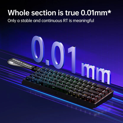 MCHOSE Ace68 Wired Mechanical Gaming Keyboard-68-Key Ultra-Compact layout RGB Backlit Ultra-Low Latency Type-C Wired