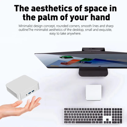 2025 Mini PC Windows 10 Intel Core i7 8500Y Desktop Pc Gaming Computer 12GB DDR4 1TB 2TB SSD WiFi 6 BT4.2 Portable Mini Pc Gamer