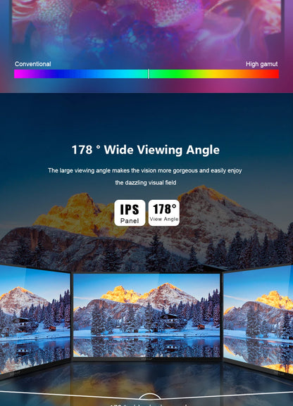 Zeuslap 18.5 inch Smart TV Portable Touch Screen Monitor with Google TV For Mini PC Laptop Phone Xbox PS4 PS5 Switch