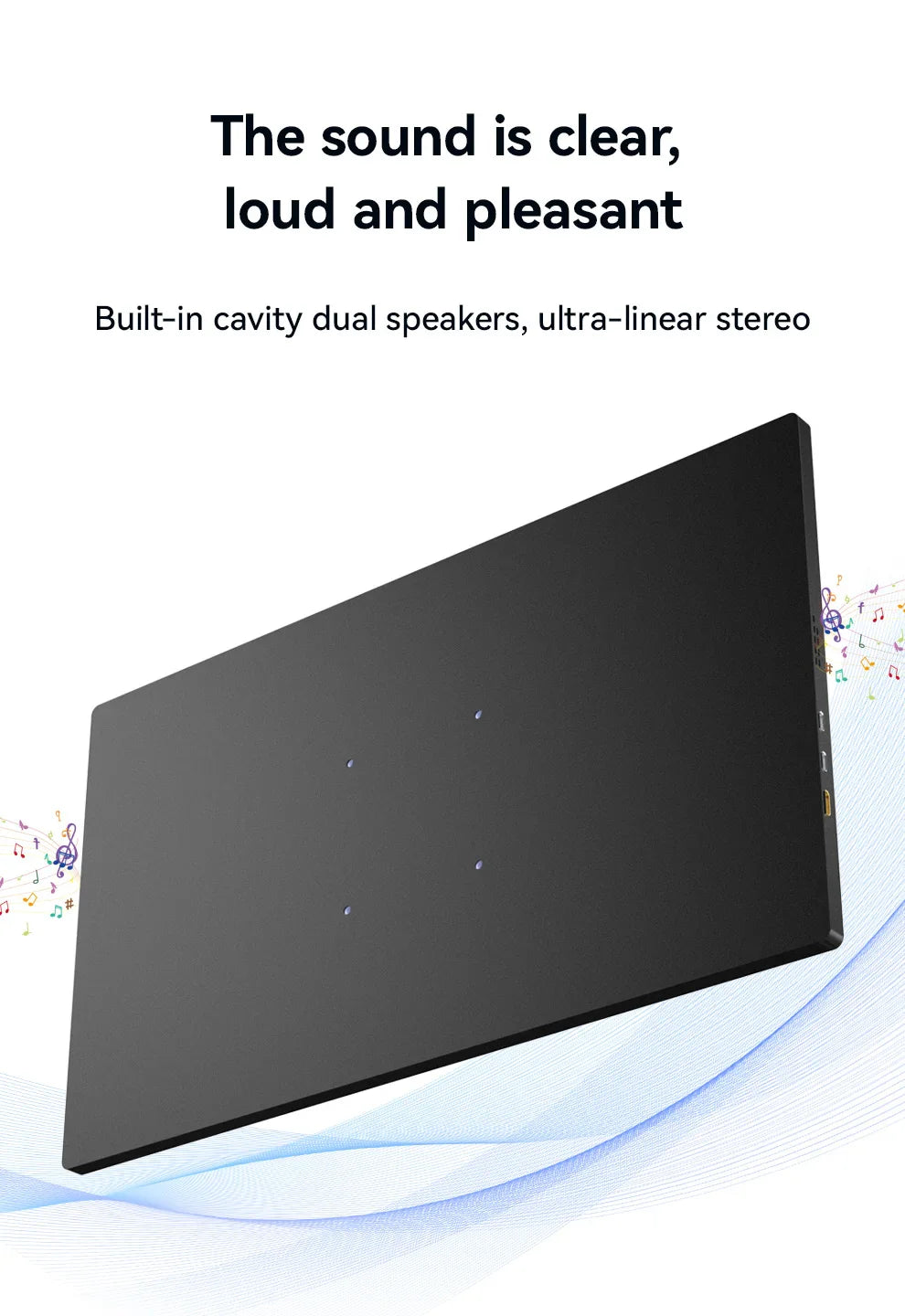 XIANWEI 18.5 inch Portable Monitor Touch 100%sRGB 100Hz External Screen Gaming Office Display For Switch Phone Laptop Xbox PS4/5
