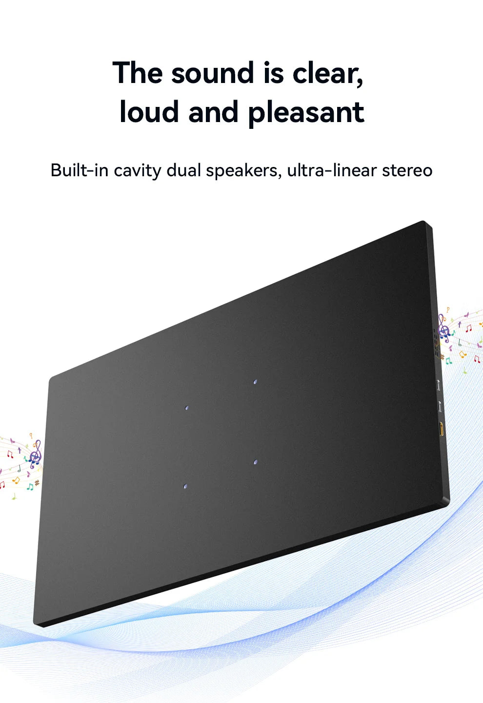 XIANWEI 18.5 inch Portable Monitor Touch 100%sRGB 100Hz External Screen Gaming Office Display For Switch Phone Laptop Xbox PS4/5