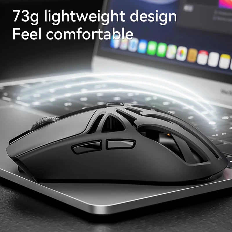 Xiaomi RS8 1000Hz Bluetooth Wireless Mouse 10000DPI Three-mode Connection Lightweight Macro Gaming Mouse Notebook Computer