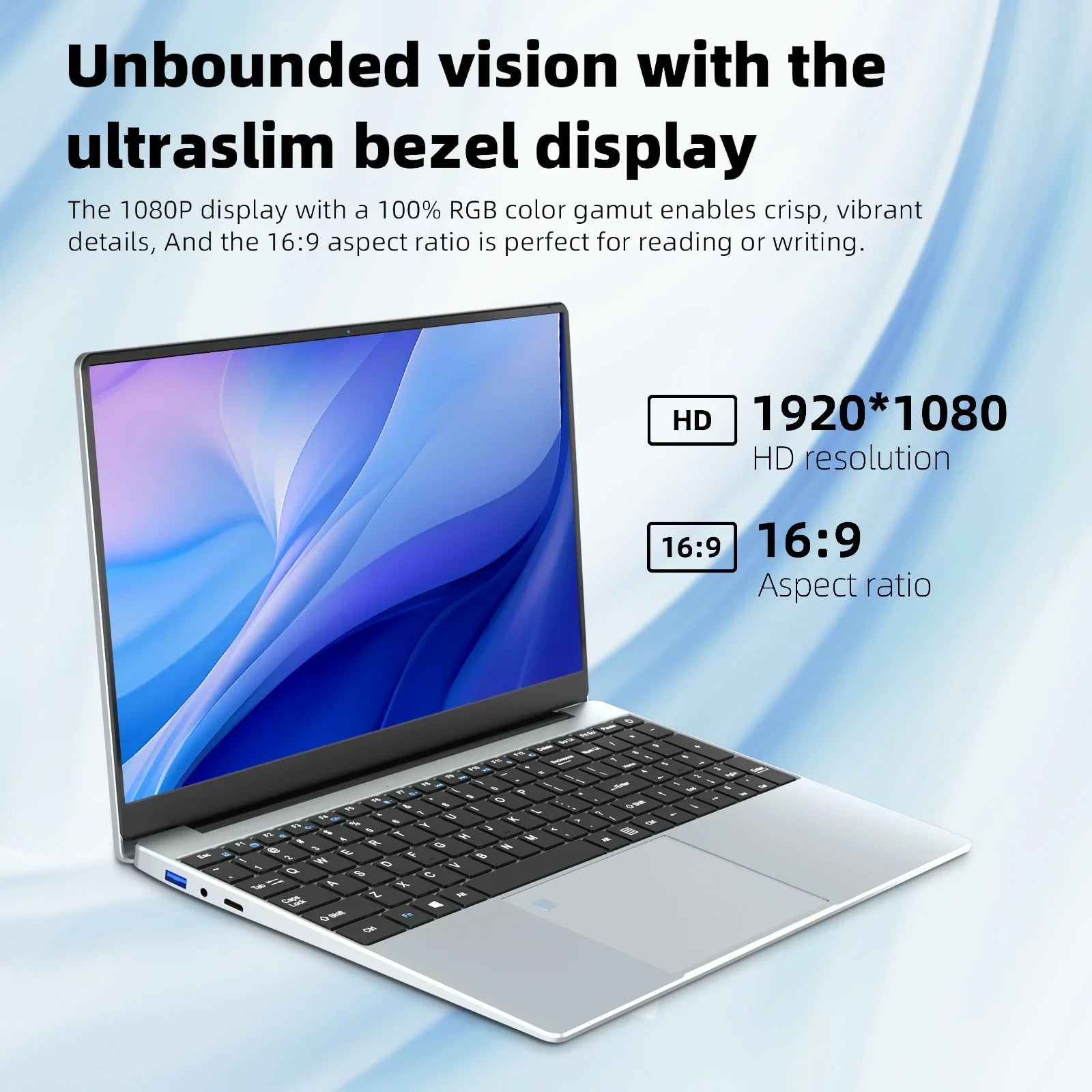 NEW 15.6" Intel N95 Portable Laptop Windows11 Notebook 32GB DDR4 2TB SSD Pc Gamer Office Computer with Backlit Fingerprint