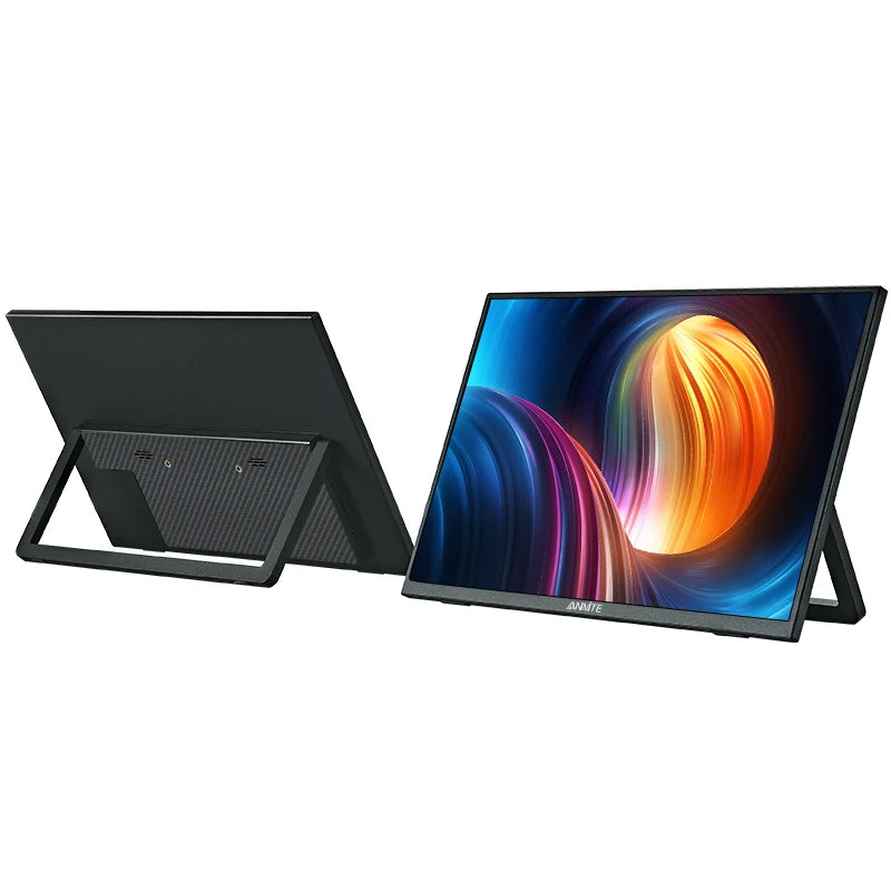 Anmite 21.5 inch Portable Monitor 120Hz RGB100% With VESA Hole & Back bracket Laptop Extended Display ADS-IPS HDR Screen