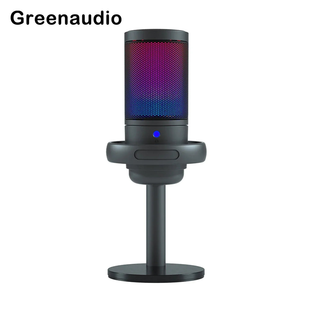 GAM-ME6S desktop live streaming microphone mobile game RGB dazzling lighting USB computer karaoke