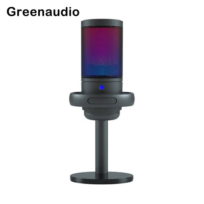 GAM-ME6S desktop live streaming microphone mobile game RGB dazzling lighting USB computer karaoke