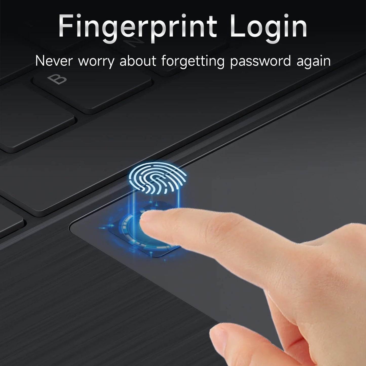 NEW 15.6" Intel N95 Portable Laptop Windows11 Notebook 32GB DDR4 2TB SSD Pc Gamer Office Computer with Backlit Fingerprint