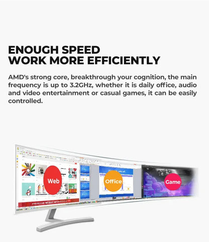 aotesier pc gaming i9 i7 computer acrylic  light strip front panel top power supply side transparent chassis game atx host box