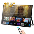 Zeuslap 18.5 inch Smart TV Portable Touch Screen Monitor with Google TV For Mini PC Laptop Phone Xbox PS4 PS5 Switch