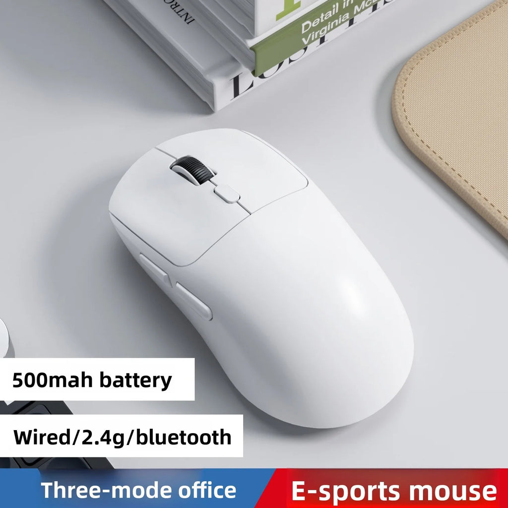 2.4G Wireless Mouse 6 Buttons Professional Optical Wireless 6400 DPI  Mouse Rechargeable Mouse Portable for Laptop PC Gamer
