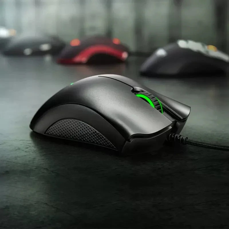 Razer DeathAdder Essential Wired Gaming Mouse / Wired Mice 6400DPI 5 Independently Buttons For Laptop PC Gamer