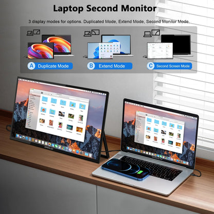 Zeuslap 18.5 inch Smart TV Portable Touch Screen Monitor with Google TV For Mini PC Laptop Phone Xbox PS4 PS5 Switch