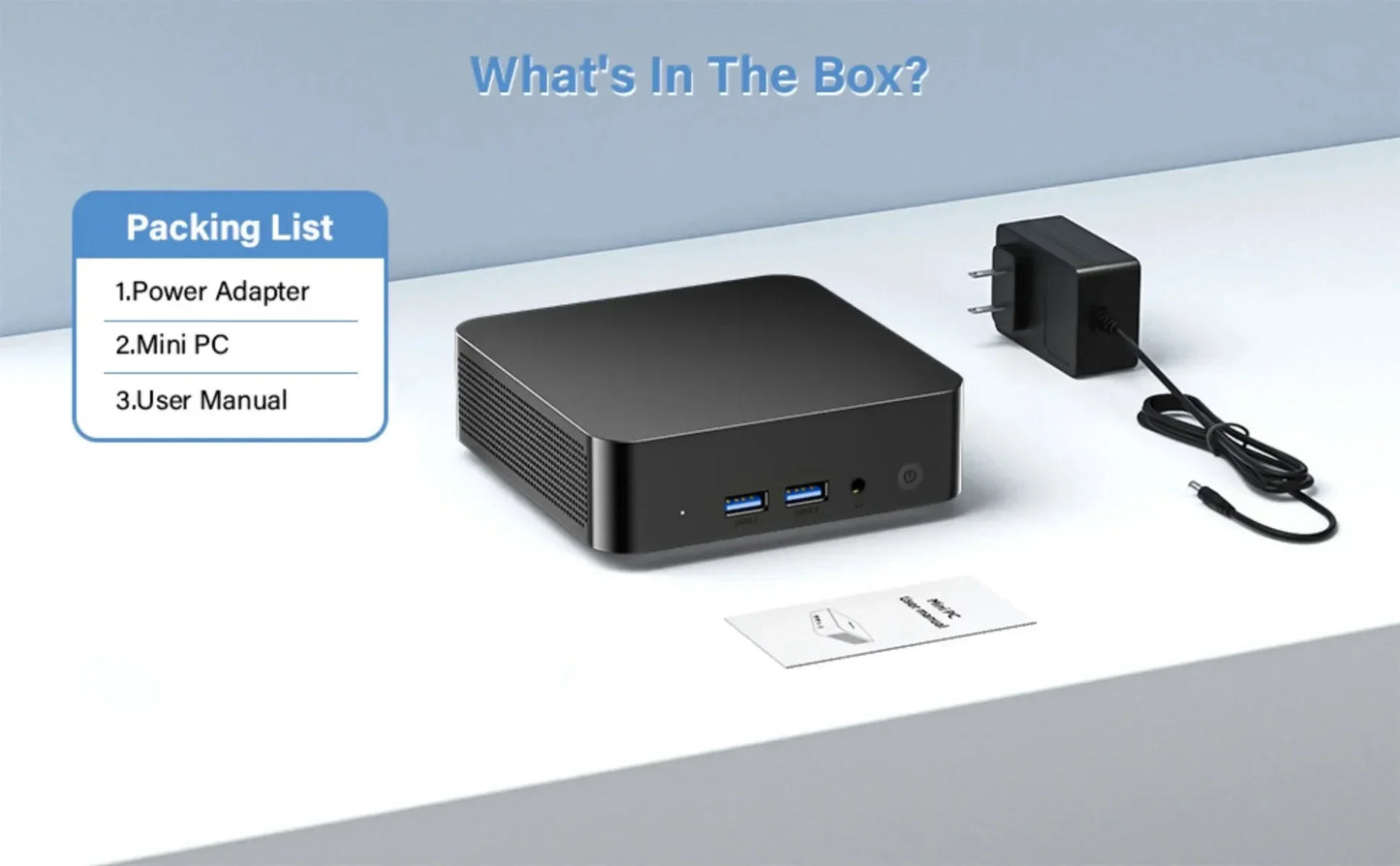 Mini PC Windows 11 Pro Core i9 8950HK 16GB DDR4 1TB SSD PC Gamer Computer Dual WIFI 6 BT5.2 4K HD Mini Gaming Pc Desktop