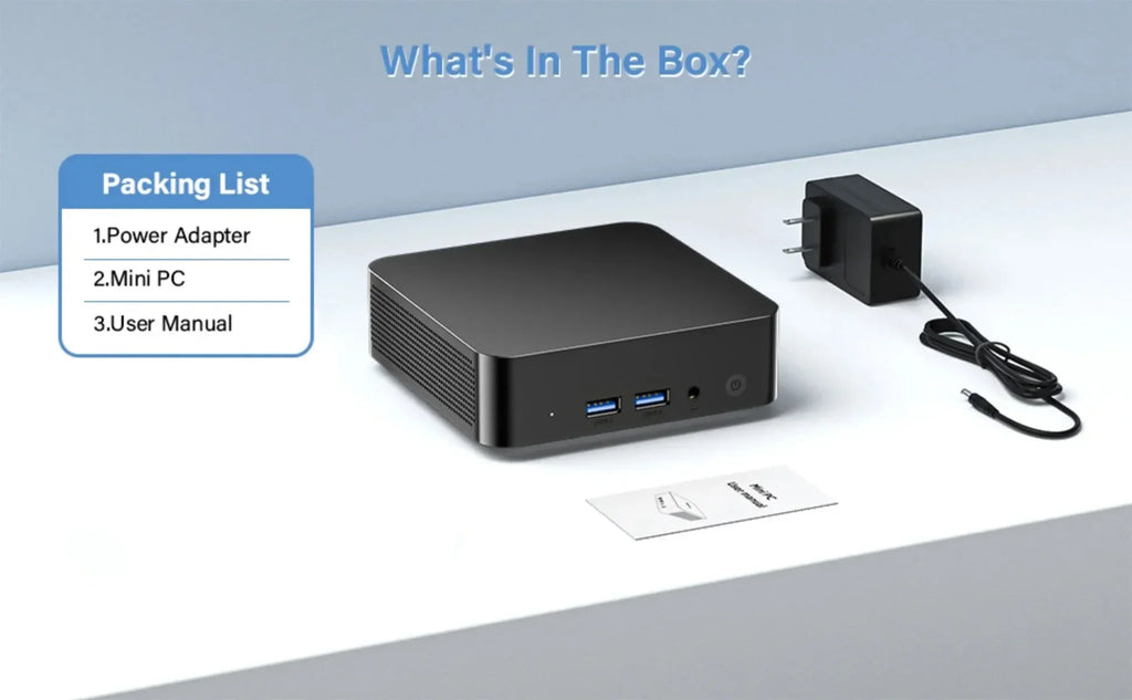 Mini PC Windows 11 Pro Core i9 8950HK 16GB DDR4 1TB SSD PC Gamer Computer Dual WIFI 6 BT5.2 4K HD Mini Gaming Pc Desktop