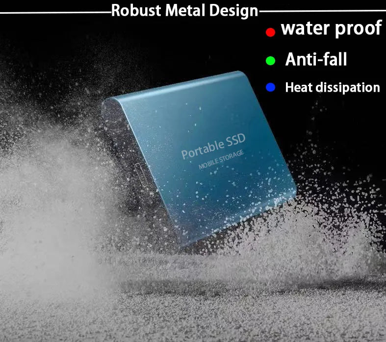 1.8"  disco duro externo USB 3.0 Type C   ssd external hard drive 500GB 1TB 2TB for laptops  Desktop