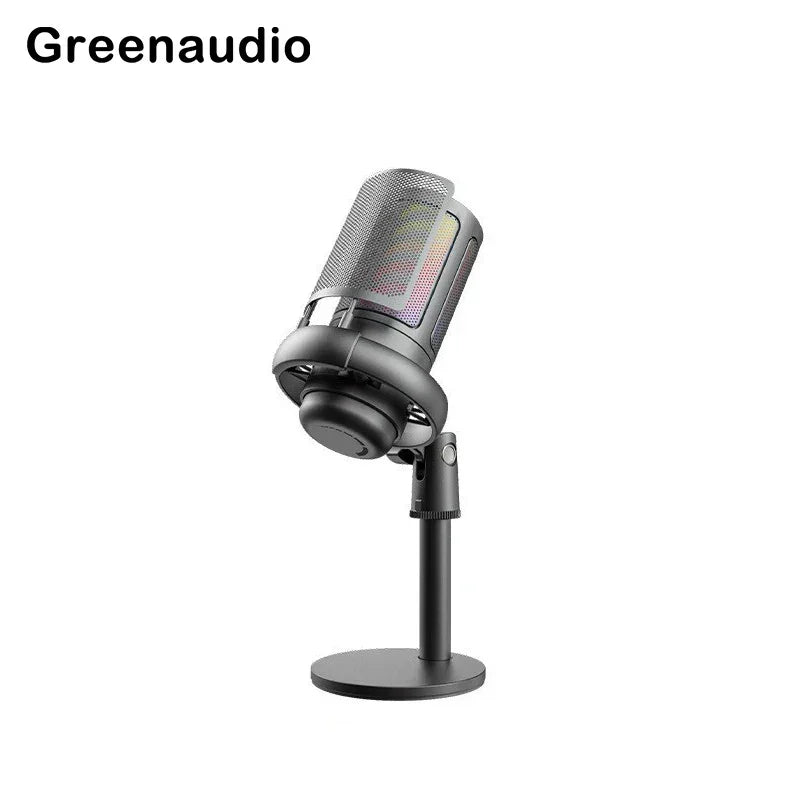 GAM-ME6S desktop live streaming microphone mobile game RGB dazzling lighting USB computer karaoke