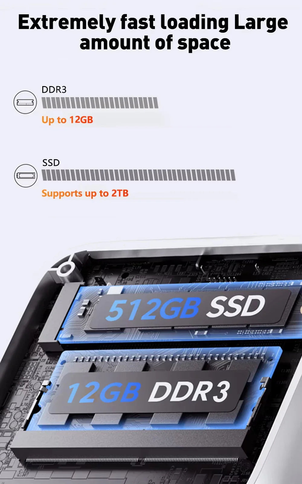 2025 Mini PC  Intel Core i7 8500Y Windows 10 12GB DDR3 1TB 2TB SSD Gamer Pc Desktop Dual WIFI 6 BT4.2 Mini Gaming Pc 4K HD