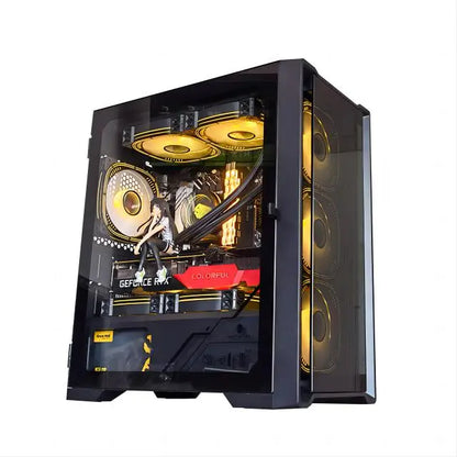 Gaming PC Desktop Computer, Core I7 up to 3.9 GHz, Radeon RX 580 8G, 16G RAM, 512G SSD, WiFi, Bluetooth 5.0, RGB.