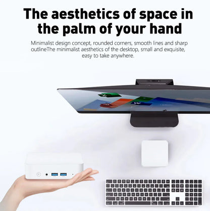 2025 Mini PC  Intel Core i7 8500Y Windows 10 12GB DDR3 1TB 2TB SSD Gamer Pc Desktop Dual WIFI 6 BT4.2 Mini Gaming Pc 4K HD