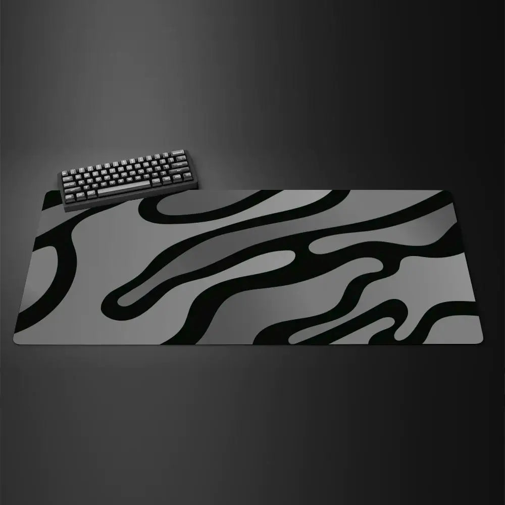 Fluid Mouse Pad Large Computer Office Game Table Mats XXL Rubber Anti-slip Gaming Keyboard XL Mousepads Long Desk Pads 400X900