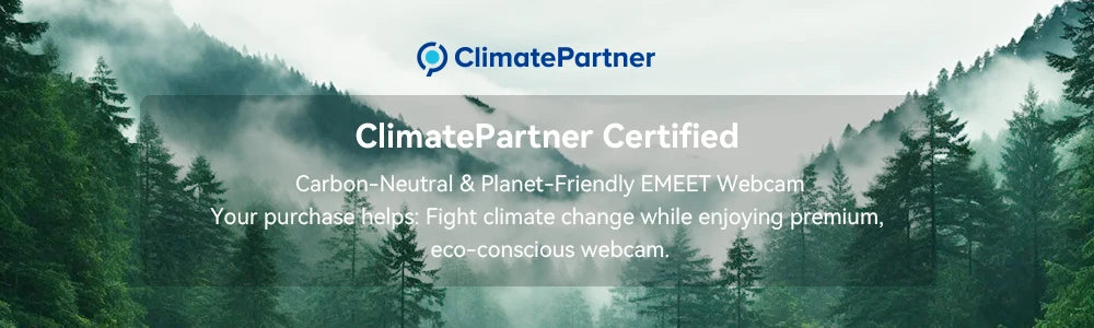 4K Ultra HD Webcam 1080P 60fps Web Camera EMEET C60E Autofocus USB Computer Camera for Live Streaming/ Video Call/ Conference