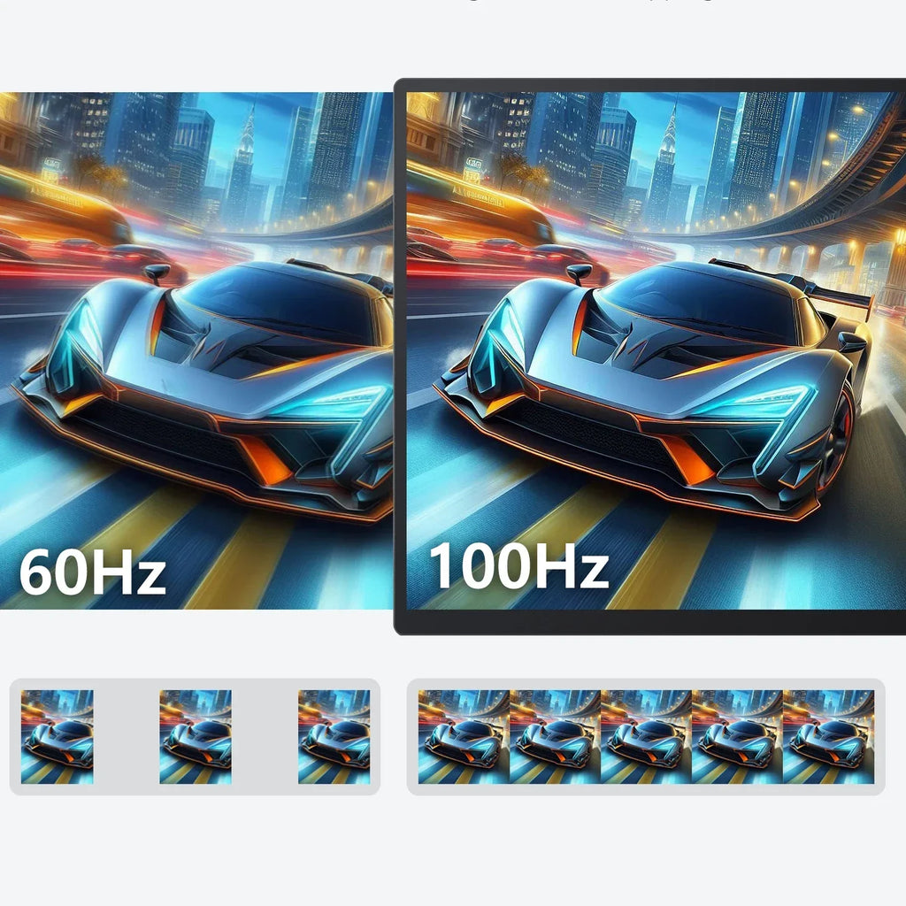 XIANWEI 18.5 inch Portable Monitor Touch 100%sRGB 100Hz External Screen Gaming Office Display For Switch Phone Laptop Xbox PS4/5