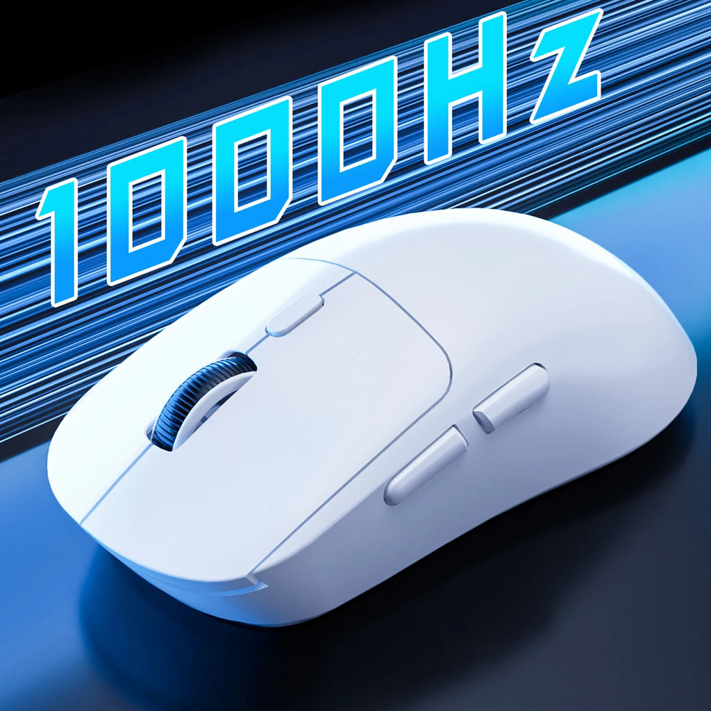 M348 Superlight Mouse Bluetooth 2.4G Wireless Gaming Mouse Flagship Chip Gaming Sensor 6 Adjustable DPI for Office Game