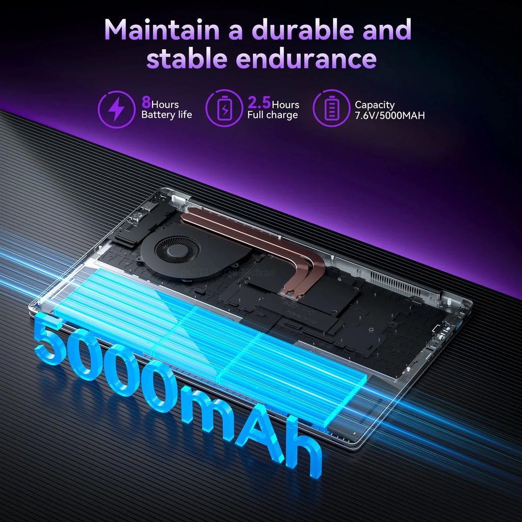 NEW 15.6" Intel N95 Portable Laptop Windows11 Notebook 32GB DDR4 2TB SSD Pc Gamer Office Computer with Backlit Fingerprint