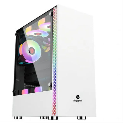 Gaming PC Desktop Computer, Core I7 up to 3.9 GHz, Radeon RX 580 8G, 16G RAM, 512G SSD, WiFi, Bluetooth 5.0, RGB.