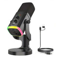 XLR/USB Dynamic Microphone for Streaming & Gaming,  Ideal PC Mic for Youtube, Singing, Recording