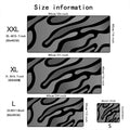 Fluid Mouse Pad Large Computer Office Game Table Mats XXL Rubber Anti-slip Gaming Keyboard XL Mousepads Long Desk Pads 400X900