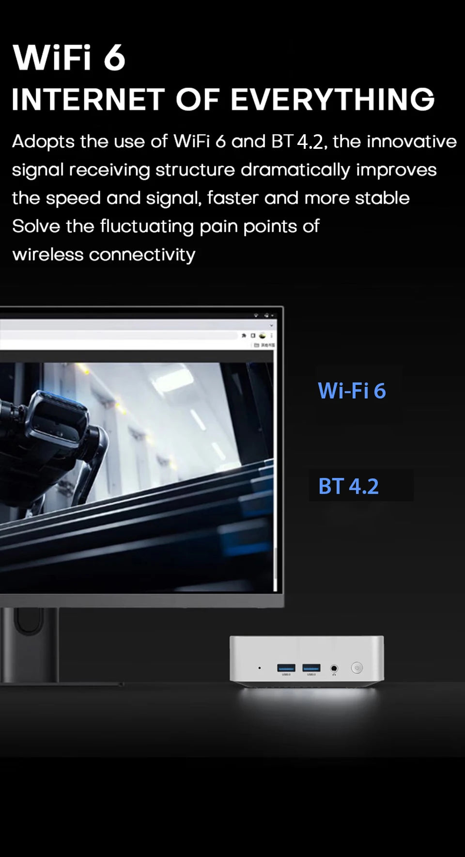 2025 Mini PC Windows 10 Intel Core i7 8500Y Desktop Pc Gaming Computer 12GB DDR4 1TB 2TB SSD WiFi 6 BT4.2 Portable Mini Pc Gamer