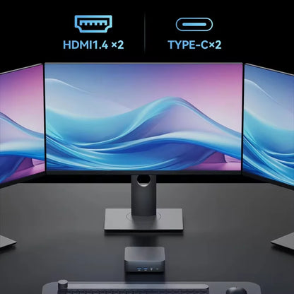 Mini PC Windows 11 Pro Core i9 8950HK 16GB DDR4 1TB SSD PC Gamer Computer Dual WIFI 6 BT5.2 4K HD Mini Gaming Pc Desktop