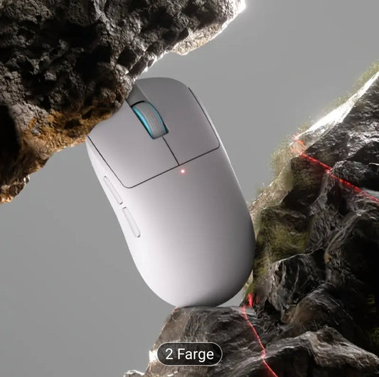 1 stk Trippelmodus Spillemus – Trådløs, Trådløs, Kablet, DPI Optisk Sensor, Lang Batterilevetid, Type-C-grensesnitt, Ambidekster for PC/Bærbar/Mac, Spilltilbehør, Bærbar Tilbehør, Elegant Design, Slitesterk Konstruksjon